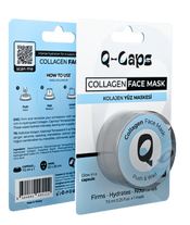 Маска для обличчя антивікова колагенова Collagen Boosting Face Mask Q-Caps 7,5 мл фото