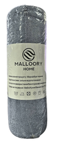 Серветки мікрофібра в рулоні сіро-фіолетові Malloory Home 25х25см 20 шт фото