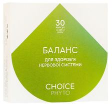 Комплекс Баланс антистресовий для поліпшення роботи нервової системи Choice 30 шт на 15 днів 052101 фото