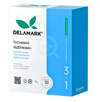 Порошок безфосфатный концентрат с кислородным отбеливателем DeLaMark 1 кг фото