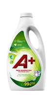 Стиральный гель для белого белья A+ White 2,2 л (55 стирок) 810728 фото