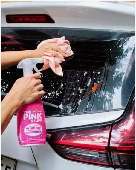 Спрей для мытья окон с уксусом спрей Window&Glass Cleaner The Pink Stuff 850 мл 822166 фото