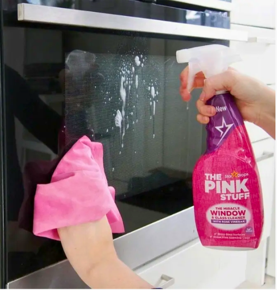 Спрей для мытья окон с уксусом спрей Window&Glass Cleaner The Pink Stuff 850 мл 822166 фото